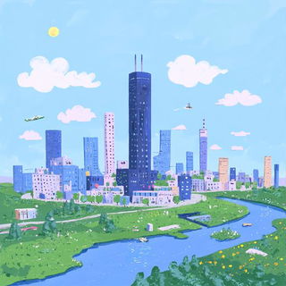 Filament Raptor style, Midjourney V6.1: megacity with futuristic bioarchitecture