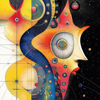Plasma Naskh style, Midjourney V6.1: creative pattern composition