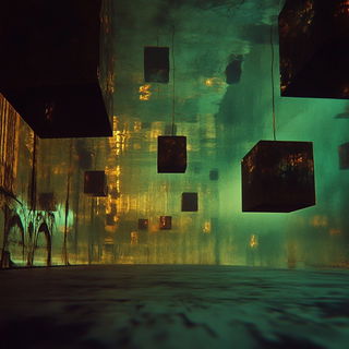 Civic Melodrama style, Midjourney V6.1: abstract 3D render