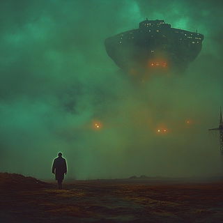 Civic Melodrama style, Midjourney V6.1: cinematic shot from sci-fi movie