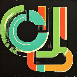 Mangaweft style, Midjourney V6.1: typographic composition with large letters