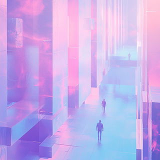 Pastel Dovetailery style, Midjourney V6.1: cinematic shot from sci-fi movie