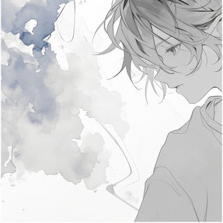 Tidegarden style, Midjourney V6.1: black-and-white manga comic strip
