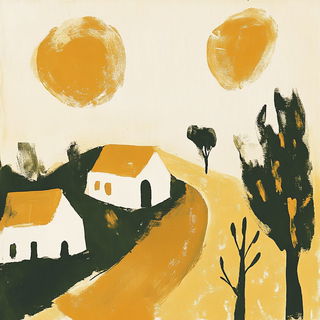 Wild Hunt Cinecollage style, Midjourney V6.1: traditional folk art