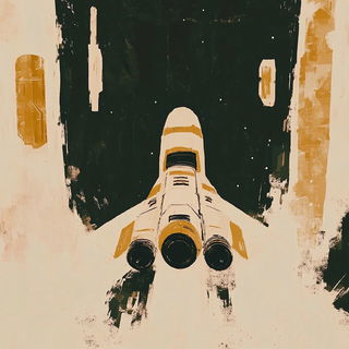 Wild Hunt Cinecollage style, Midjourney V6.1: cinematic shot from sci-fi movie