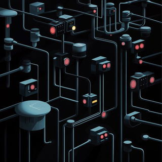 Cathedral Cascadeism style, Midjourney V6.1: technical infrastructure blueprint schematics