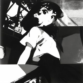 Panelhorizon style, Midjourney V6.1: black-and-white manga comic strip