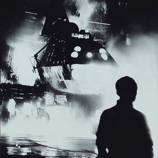 Panelhorizon style, Midjourney V6.1: cinematic shot from sci-fi movie