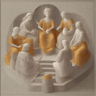 Topiarchroma style, Midjourney V6.1: classical 18th-century oil painting