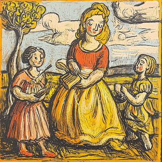 Ruinopticism style, Midjourney V6.1: classical 18th-century oil painting