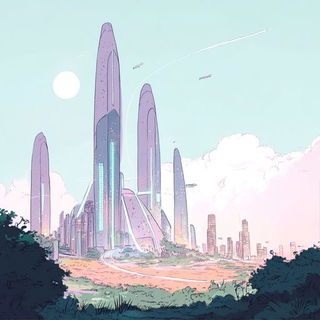 Gravure Megalithics style, Midjourney V6.1: megacity with futuristic bioarchitecture