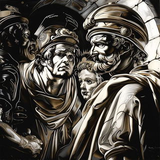 Threshold Mile style, Midjourney V6.1: classical 18th-century oil painting