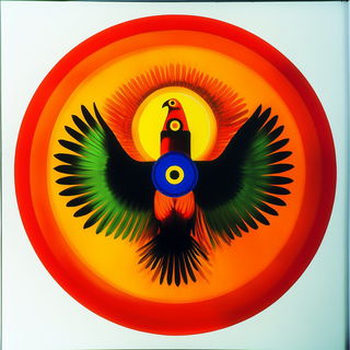 Mechanofable style, Midjourney V6.1: traditional folk art