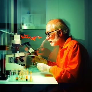 Mechanofable style, Midjourney V6.1: editorial illustration for popular scientific magazine cover