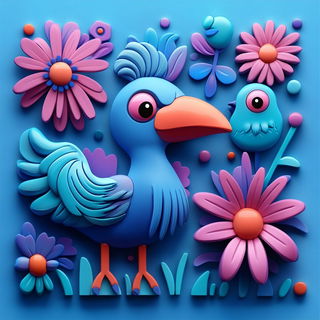 Crimsonscrape style, Midjourney V6.1: traditional folk art