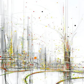 Orbital Garden style, Midjourney V6.1: megacity with futuristic bioarchitecture