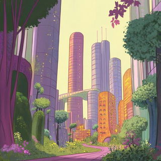 Vampiric Strata style, Midjourney V6.1: megacity with futuristic bioarchitecture