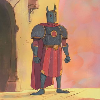 Vampiric Strata style, Midjourney V6.1: concept art character design of retropunk steam knight