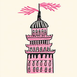 Chiaroflora style, Midjourney V6.1: bold minimalist logo design for Istanbul city municipal services