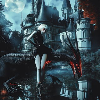 Botanotigerism style, Midjourney V6.1: retro fairy-tale illustration