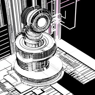 Verdantomontage style, Midjourney V6.1: abstract 3D render