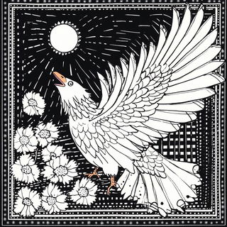 Verdantomontage style, Midjourney V6.1: traditional folk art