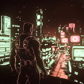Lampblack Viscera style, Midjourney V6.1: cinematic shot from sci-fi movie