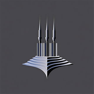 Serigraphyl style, Midjourney V6.1: bold minimalist logo design for Istanbul city municipal services