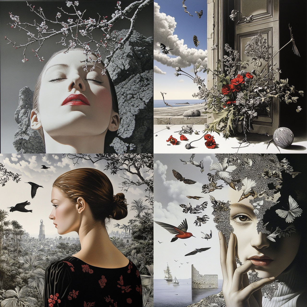 Serigraphyl style, Midjourney V6.1, render 1 of 4