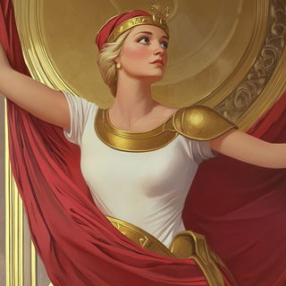Rainbone style, Midjourney V6.1: classical 18th-century oil painting