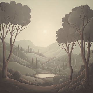 Cloudscroll Brickwork style, Midjourney V6.1: classical 18th-century oil painting