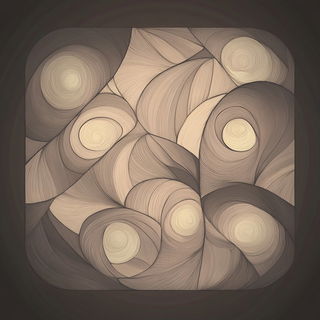 Cloudscroll Brickwork style, Midjourney V6.1: creative pattern composition