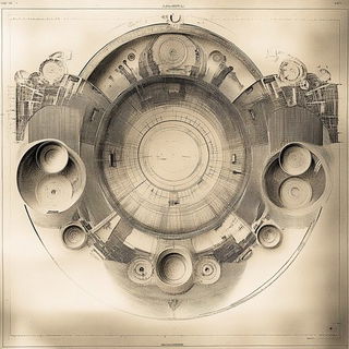 Ophidermask style, Midjourney V6.1: technical infrastructure blueprint schematics