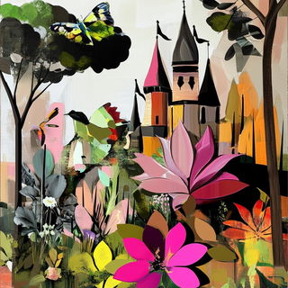 Armature Baroque style, Midjourney V6.1: retro fairy-tale illustration