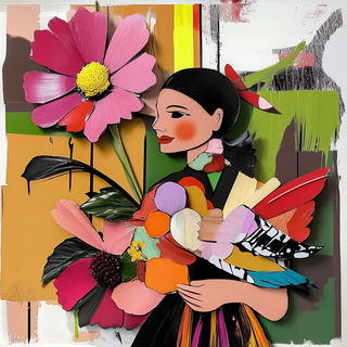 Armature Baroque style, Midjourney V6.1: traditional folk art