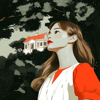 Titanic Gloombrush style, Midjourney V6.1: retro fairy-tale illustration