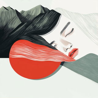 Titanic Gloombrush style, Midjourney V6.1: creative pattern composition