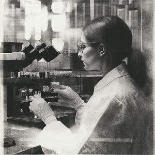 Inklandorph style, Midjourney V6.1: editorial illustration for popular scientific magazine cover