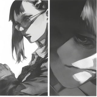 Ravencast style, Midjourney V6.1: black-and-white manga comic strip