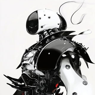 Majolica Sunpanel style, Midjourney V6.1: concept art character design of retropunk steam knight