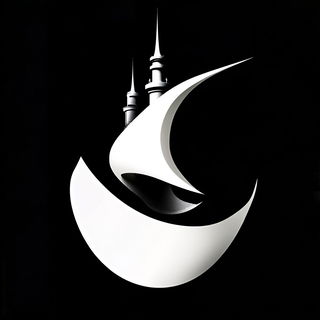 Majolica Sunpanel style, Midjourney V6.1: bold minimalist logo design for Istanbul city municipal services