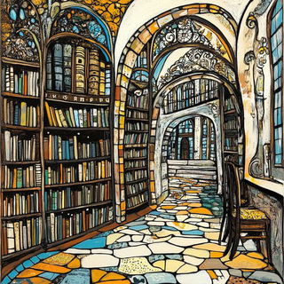 Contourcel Voyagers style, Midjourney V6.1: Midlibrary