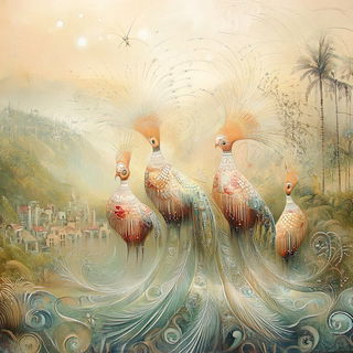 Cinderweld style, Midjourney V6.1: traditional folk art