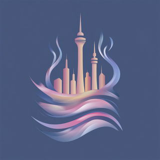 Blacksmith Seraphs style, Midjourney V6.1: bold minimalist logo design for Istanbul city municipal services