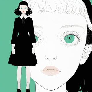 Archespun style, Midjourney V6.1: black-and-white manga comic strip