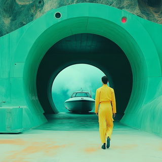 Archespun style, Midjourney V6.1: cinematic shot from sci-fi movie