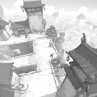 Thalassoglyphics style, Midjourney V6.1: black-and-white manga comic strip