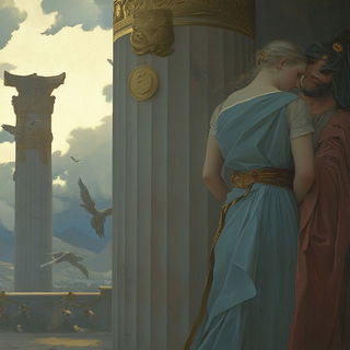 Glyphflora style, Midjourney V6.1: classical 18th-century oil painting