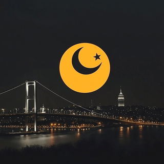 Starroot Current style, Midjourney V6.1: bold minimalist logo design for Istanbul city municipal services