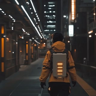 Starroot Current style, Midjourney V6.1: cinematic shot from sci-fi movie